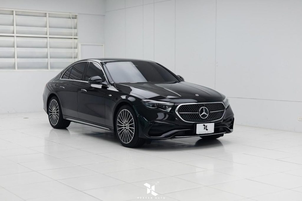 Benz E350e ใช้ผลิตภัณฑ์ EVOMAX PPF