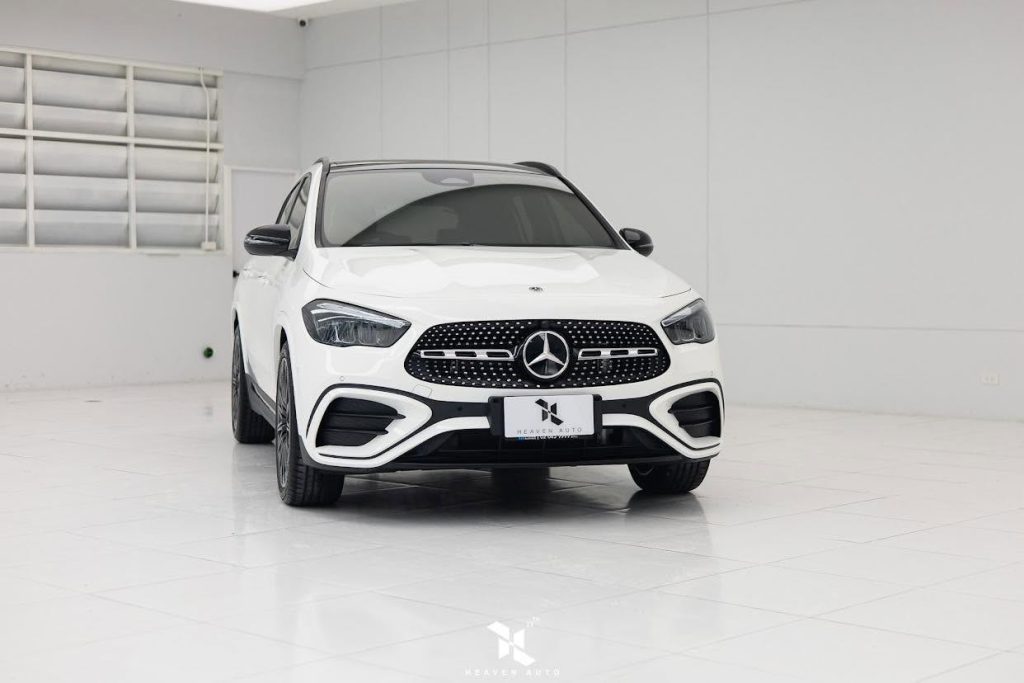 รายละเอียดงานเคลือบเซรามิก Benz GLA