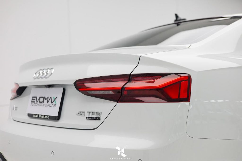 Audi A5 ใช้ผลิตภัณฑ์ Super Gloss