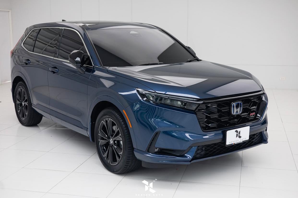 เคลือบเซรามิก Honda CRV Super Gloss