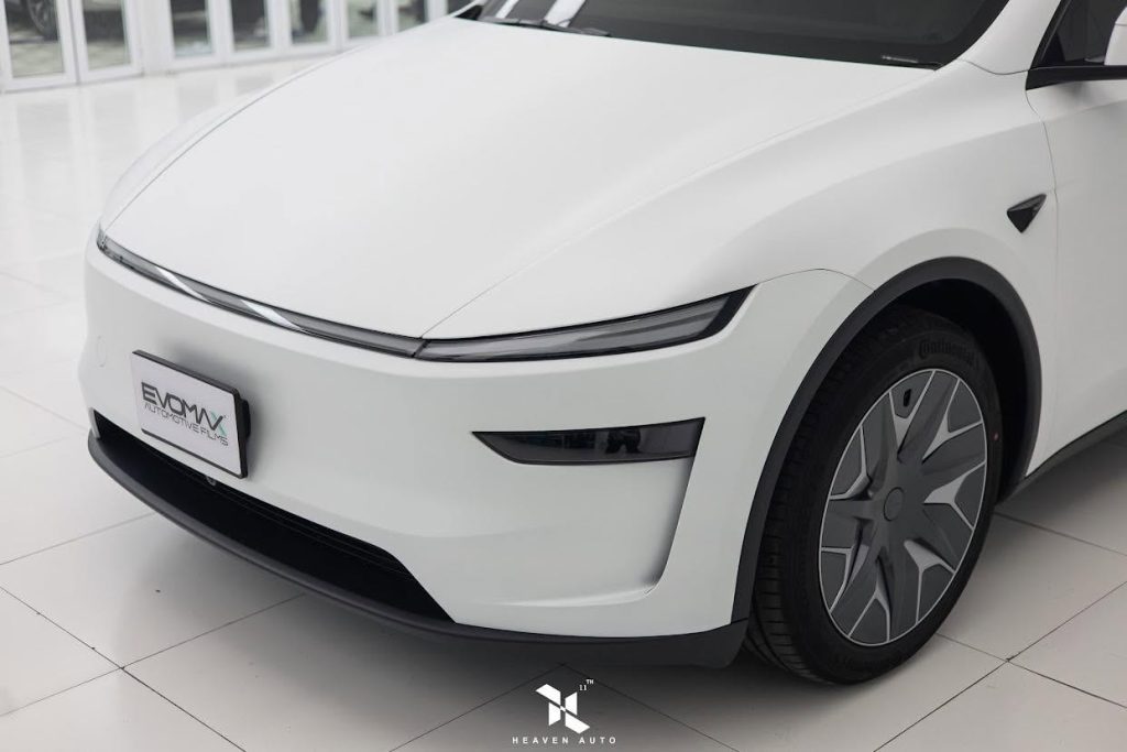 ติดฟิล์มกันรอย Tesla Model YL ฟิล์มด้าน EVOMAX 75Matte